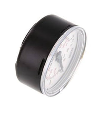 0..60 Bar (0..870 psi) Druck Manometer unter Stahl / Messing 63 mm Klasse 1.6