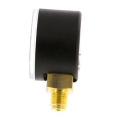 0..6 Bar (0..87 psi) Pressure Gauge Below Plastic/Brass 40 mm Class 2.5