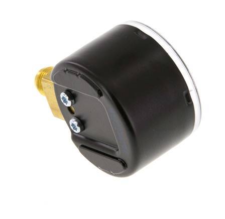 0..6 Bar (0..87 psi) Druck Manometer unter Stahl / Messing 40 mm Klasse 1.6