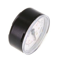 0..6 Bar (0..87 psi) Druck Manometer unter Stahl / Messing 63 mm Klasse 1.6