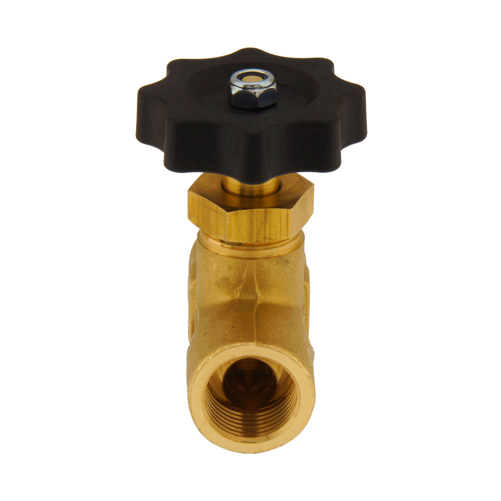 G1'' Brass Needle Valve PTFE 100 bar - NLB