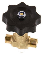 G1/4'' Außengewinde Messing Nadelventil NBR 40 bar - NLB