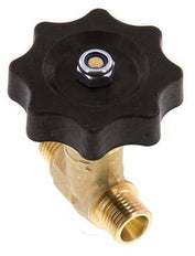 G1/4'' Außengewinde Messing Nadelventil NBR 40 bar - NLB