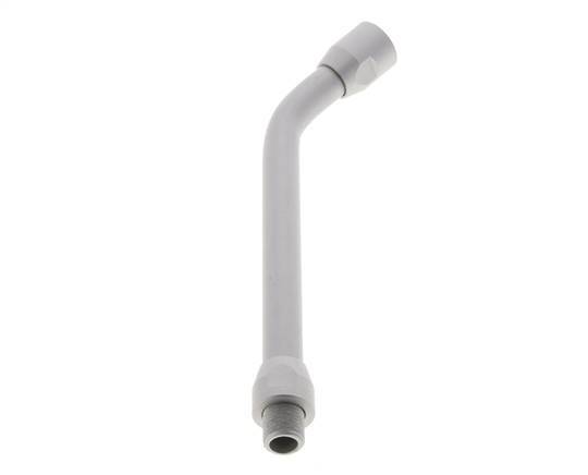 Verlängerungsrohr gebogen 150 mm ohne Düse