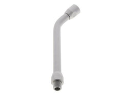 Verlängerungsrohr gebogen 150 mm ohne Düse