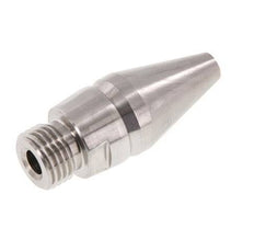 Einstellbare Luftspar-Düse R 1/4"(MT)-Rp 1/8"(FT) 1.4436