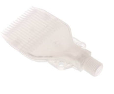 Multi-Channel Fan Nozzle 47mm G 1/4" PP FDA-Compliant