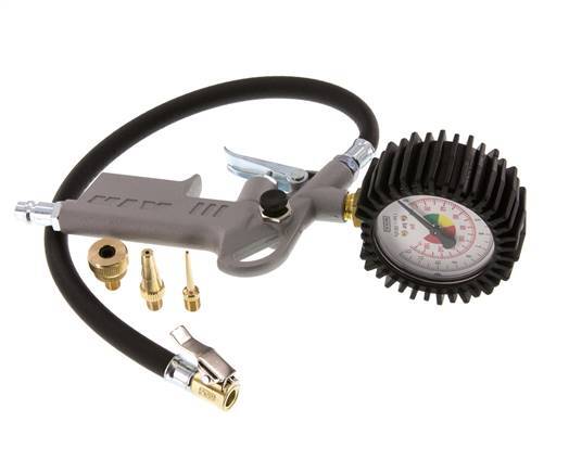 Pistolengriff Ungeeichter Reifenfüller Euro-Kupplung DN 7.2 12 bar Hobby