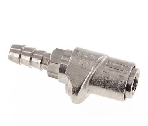 Doppelklauen-Profi-Stecker mit 8 mm Schlauchanschluss