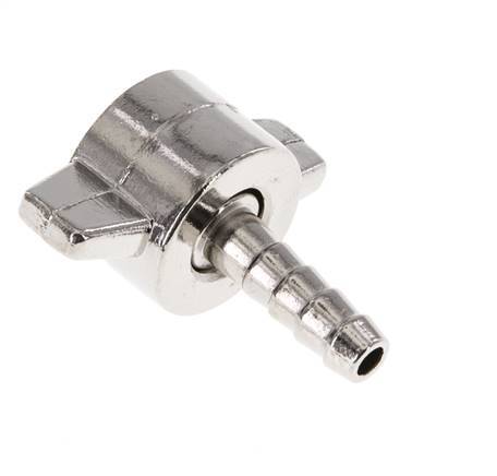 Schlauchsteckverbinder für Reifenfüllerflaschen M 16X1,5 - 6mm (1/4")