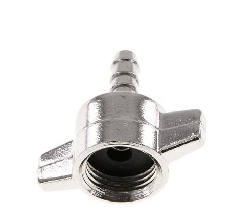 Schlauchsteckverbinder für Reifenfüllerflaschen M 16X1,5 - 6mm (1/4")