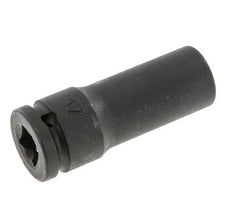 Kraft-Steckschlüssel Größe 17mm Vierkantantrieb 1/2" (12,7 mm)