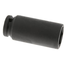 Kraft-Steckschlüssel Größe 24mm Vierkantantrieb 1/2" (12,7 mm)