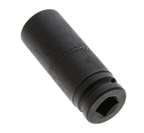 82mm Kraft-Steckschlüsseleinsatz für 21 mm Sechskantschrauben Vierkantantrieb 1/2" (12,5 mm)