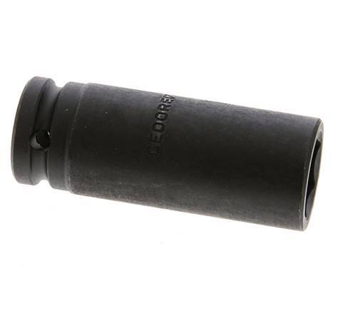 82mm Kraft-Steckschlüsseleinsatz für 21 mm Sechskantschrauben Vierkantantrieb 1/2" (12,5 mm)