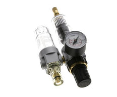 FRL 2-Teilig G1/4'' 350l/min 0.5-16.0bar/7-232psi Auto Polycarbonat Standard 0