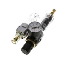 FRL 2-Teilig G1/4'' 350l/min 0.5-16.0bar/7-232psi Auto Polycarbonat Standard 0
