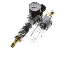 FRL 2-Teilig G1/4'' 350l/min 0.5-16.0bar/7-232psi Auto Polycarbonat Standard 0