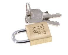 Cylinder padlock 20 Simultaneous Locking with Closure B