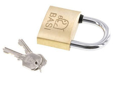 Cylinder padlock 60 Simultaneous Locking with Closure B