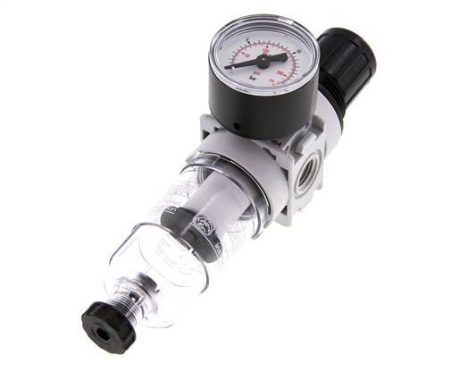 Filter-Regler G1/4'' 700l/min 0,2-6,0bar/3-87psi 40 mm Manometer Multifix 0