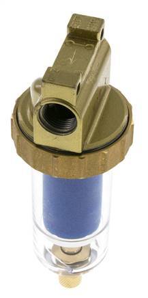 Mikrofilter 0.01microns G3/8'' 560l/min Halbautomatisch Polycarbonat Standard 1