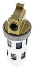 Mikrofilter 0.01microns G1/4'' 560l/min Halbautomatischer Schutzkäfig aus Polycarbonat Standard 1