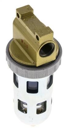 Mikrofilter 0.01microns G1/4'' 560l/min Halbautomatischer Schutzkäfig aus Polycarbonat Standard 1