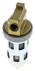 Mikrofilter 0.01microns G3/8'' 560l/min Halbautomatischer Schutzkäfig aus Polycarbonat Standard 1