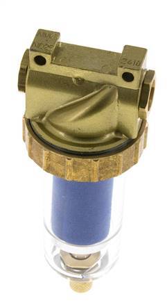 Mikrofilter 0.01microns G1/4'' 560l/min Halbautomatisch Polycarbonat Standard 1