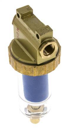 Mikrofilter 0.01microns G1/4'' 560l/min Halbautomatisch Polycarbonat Standard 1