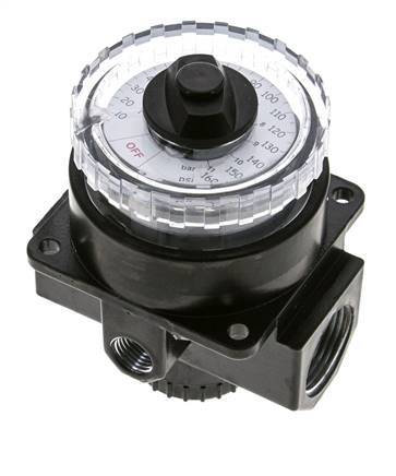 Druckregler G1'' 9000l/min 0.0-11.0bar/0-160psi