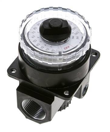 Druckregler G1'' 9000l/min 0.0-11.0bar/0-160psi