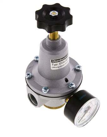Pneumatisches Druckentlastungsventil G1/2 Luft 0.1-3bar (1-44psi)