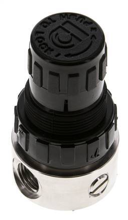 Druckregler G1/4'' 350l/min 1.0-15.0bar/14-218psi Edelstahl/POM Gase Flüssigkeiten