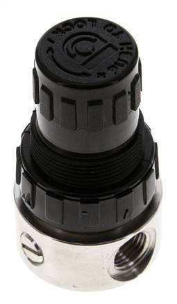 Druckregler G1/4'' 350l/min 1.0-15.0bar/14-218psi Edelstahl/POM Gase Flüssigkeiten