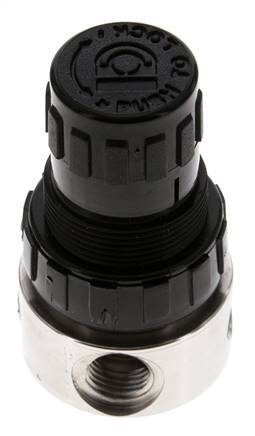 Druckregler G1/4'' 350l/min 1.0-15.0bar/14-218psi Edelstahl/POM Gase Flüssigkeiten