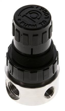 Druckregler G1/4'' 350l/min 1.0-15.0bar/14-218psi Edelstahl/POM Gase Flüssigkeiten