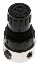 Druckregler G1/4'' 350l/min 1.0-15.0bar/14-218psi Edelstahl/POM Gase Flüssigkeiten