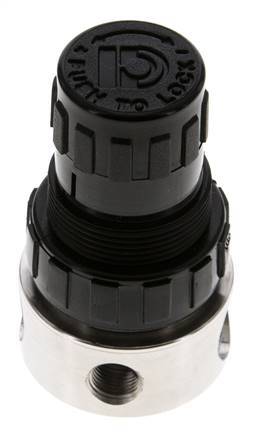 Druckregler G1/4'' 350l/min 1.0-15.0bar/14-218psi Edelstahl/POM Gase Flüssigkeiten