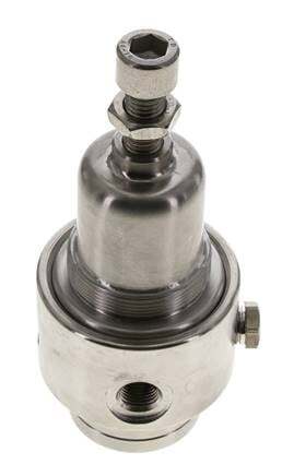 Pressure Regulator G1/4'' 700 l/min 1.0-15.0bar/14-218psi Stainless Steel Aggressive Gasses