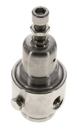 Pressure Regulator G1/4'' 700 l/min 1.0-15.0bar/14-218psi Stainless Steel Aggressive Gasses
