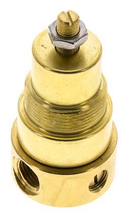 Pressure Regulator G1/4'' 330 l/min 0.5-8.0bar/7-116psi Brass CO2
