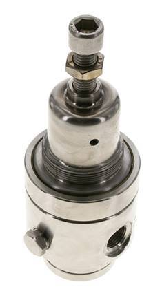Pressure Regulator G3/8'' 700 l/min 3.0-50.0bar/44-725psi Stainless Steel Gases Liquids