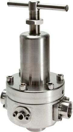 Pressure Regulator G1'' 8000 l/min 0.1-1.5bar/1-22psi Stainless Steel