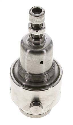 Pressure Regulator G1/4'' 700 l/min 0.5-8.0bar/7-116psi Stainless Steel