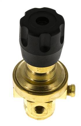 Pressure Regulator G1/4'' 490 l/min 0.2-3.0bar/3-44psi Brass Gases Liquids