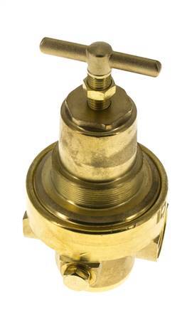 Pressure Regulator G1/2'' 1500 l/min 0.2-3.0bar/3-44psi Brass Gases Liquids