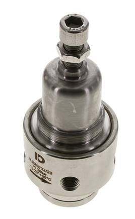 Pressure Regulator G1/4'' 700 l/min 0.2-3.0bar/3-44psi Stainless Steel Aggressive Gasses