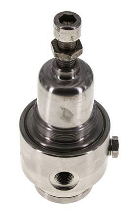 Pressure Regulator G1/4'' 700 l/min 0.2-3.0bar/3-44psi Stainless Steel